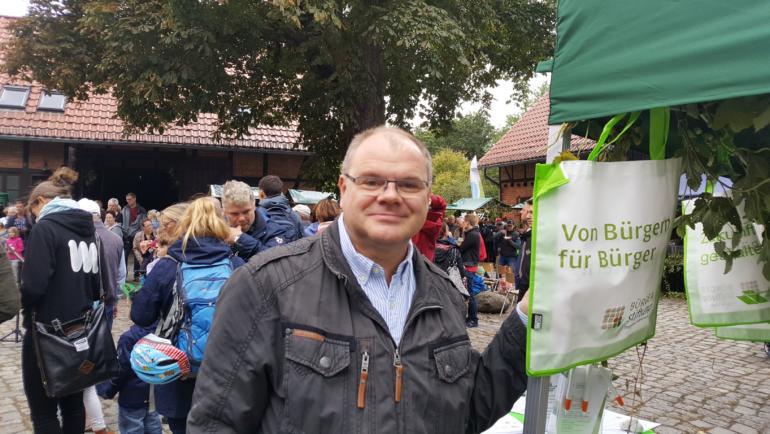 Infostand zum Herbstfest