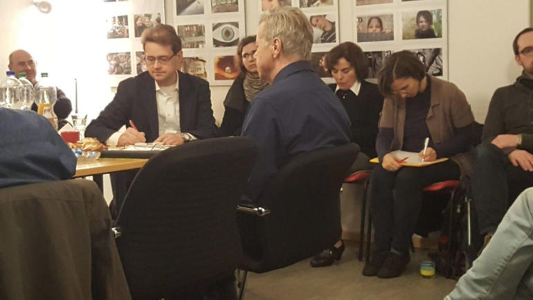 12. Bürgerstammtisch der Bürgerstiftung Treptow-Köpenick