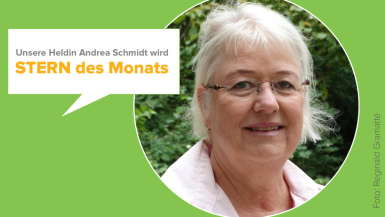 Andrea Schmidt ist STERN des Monats Oktober 2019 geworden!