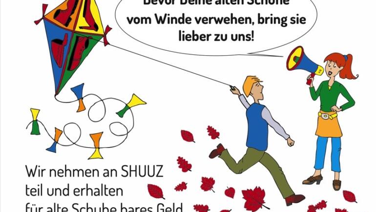01.11.2020 Kampagnen-Start Teilnahme an der Aktion „SHUUZ“