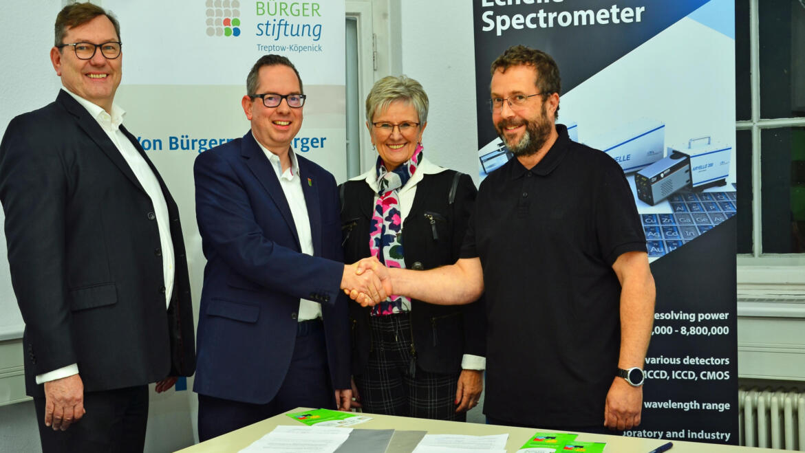 Erster Stiftungsfonds unterzeichnet