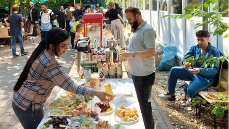 Sommerfest im Schwalbenweg