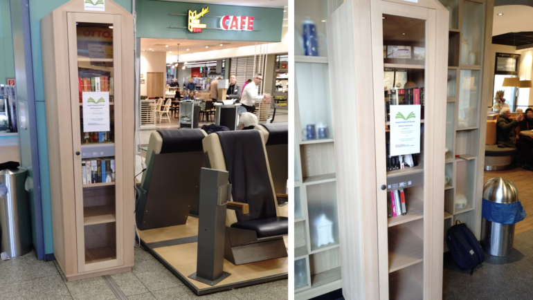 2 neue Bücherschränke