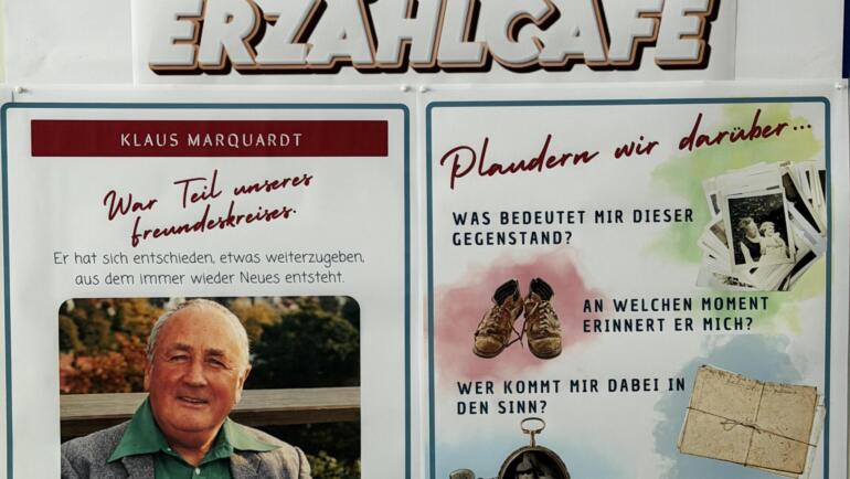 Erzählcafé gestartet